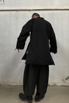 SAMUEL GUI YANG Black Benolac Top AW21CO04-1